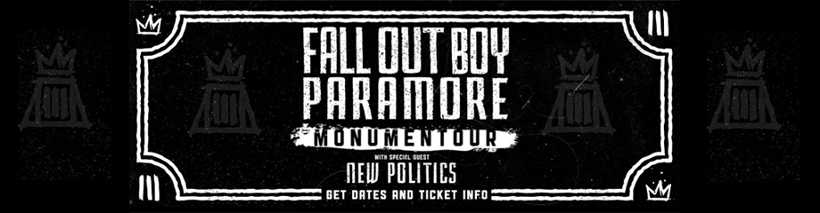 paramore fall out boy tour