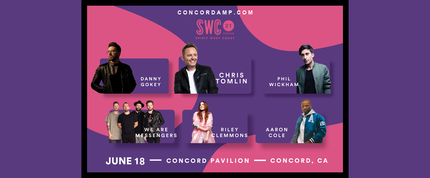 Spirit West Coast 2021 Chris Tomlin. Phil Wickham & Danny Gokey