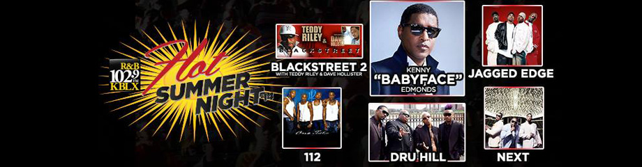 KBLX Hot Summer Night: Kenny 'Babyface' Edmonds, Blackstreet & Dru Hill