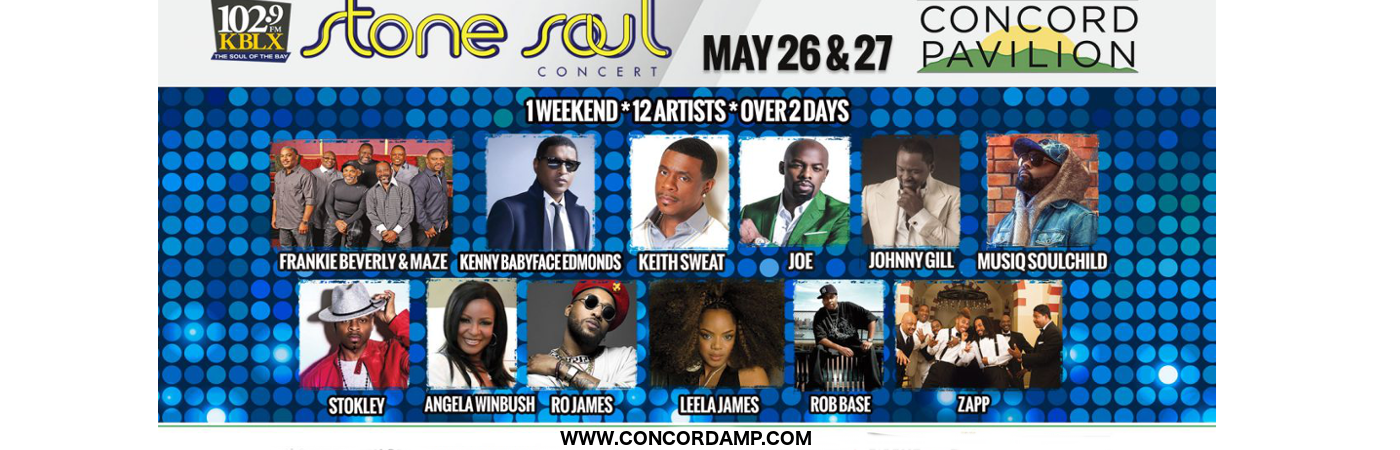 KBLX Stone Soul Concert: Kenny Babyface Edmonds, Joe, Musiq Soulchild, Leela James, Ro James & Stokley