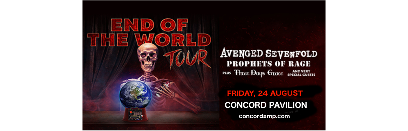 **CANCELLED** End of the World Tour: Avenged Sevenfold, Prophets of Rage & Three Days Grace