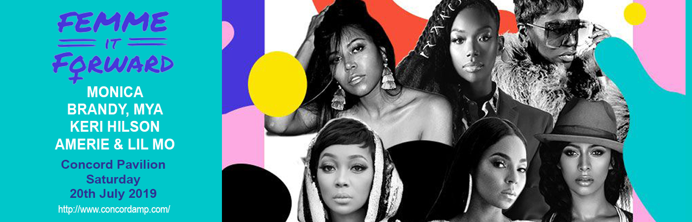 Femme It Forward Tour: Monica, Brandy, Mya, Keri Hilson, Amerie & Lil Mo